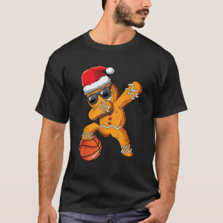 Camiseta Pão-Pão-Pão-De-Natal Dab Legal Basketb