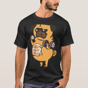 Camiseta Pãozinho Pug Abs Clássico 99