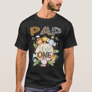 Camiseta Pap Da Selva Safari Um primeiro aniversario Selva