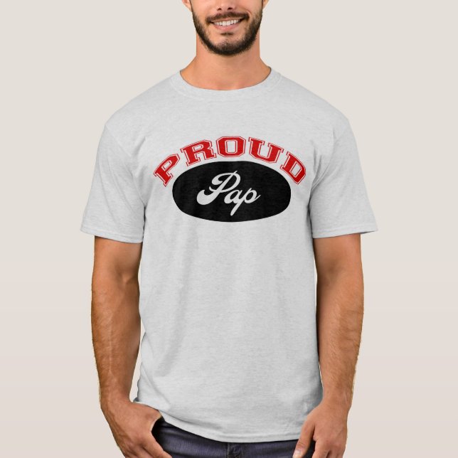 Camiseta Pap orgulhoso (Frente)