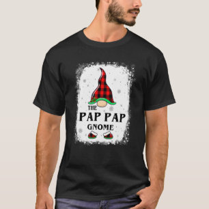 Camiseta Pap Pap Gnome Buffalo Xadrez Correspondente Famíli
