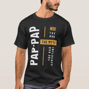 Camiseta Pap-Pap O Homem, o Mito, a Má Influência