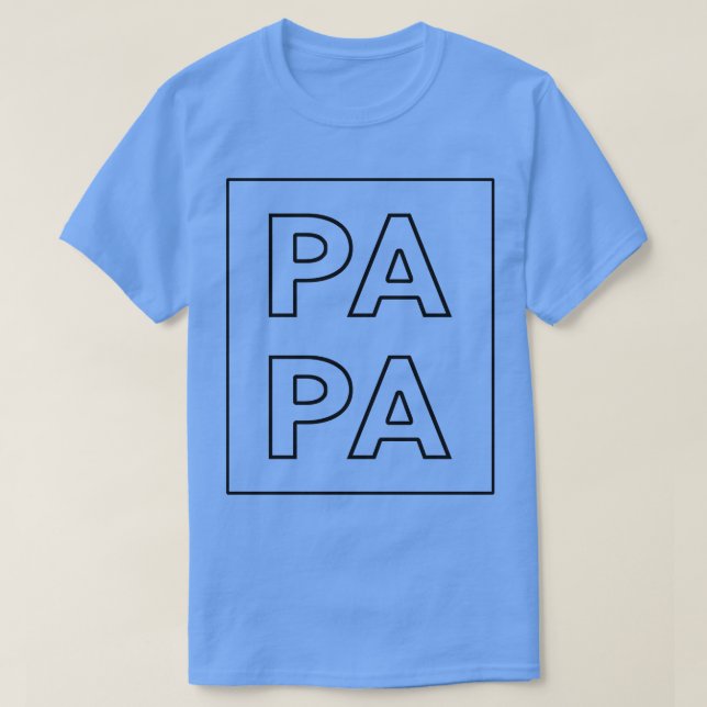 CAMISETA PAPA (Frente do Design)