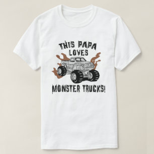 Camiseta Papa ama monstros