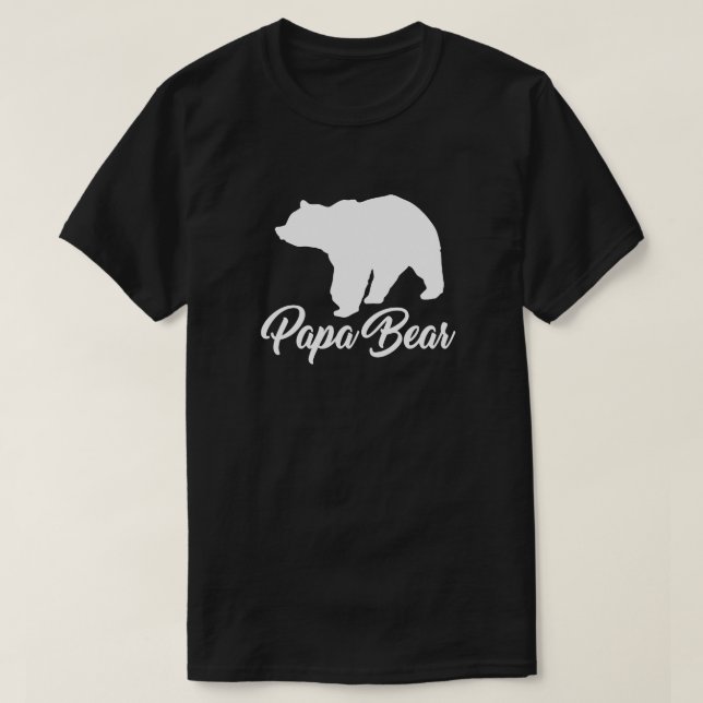 CAMISETA PAPA BEAR BEAR BEAR BEAR BEAR PADRE SON GIFT (Frente do Design)