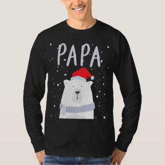 Camiseta Papá Bear Natal, Natal, Matando a Família Papai No