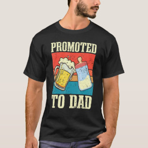 Camiseta Papa Beer E Bebê A Viagem Começa Primeiro Pai