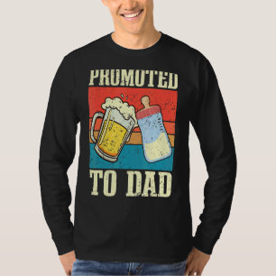 Camiseta Papa Beer E Bebê A Viagem Começa Primeiro Pai