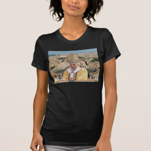 Camiseta Papa Bento XVI com o Teto das Mulheres da Cidade V