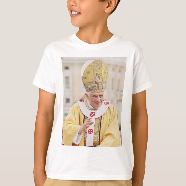 Camiseta Papa Bento XVI O Mestre da Verdade (Frente)