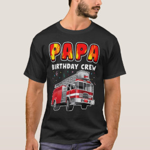 Camiseta Papa Birthday Crepúsculo Fogo Fogueiro Crianças Fo