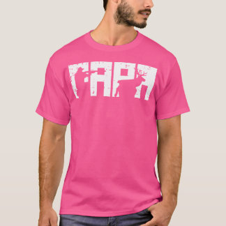 Camiseta Papa caçador de Dias de os pais Caçadores Pais Gra