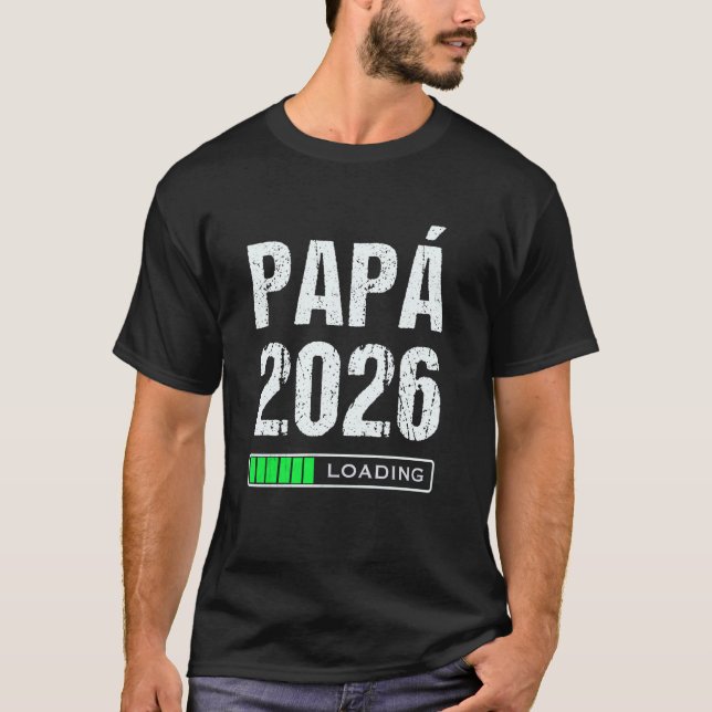 Camiseta Papa Carregando 2026 (Frente)