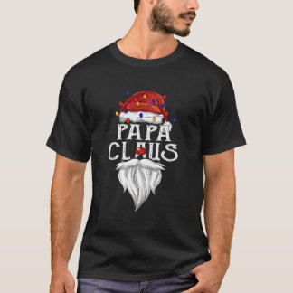 Camiseta Papa Claus Beard Papa Claus