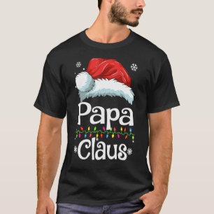 Camiseta Papa Claus, Familiar de Papa Claus Pajama Xma