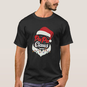 Camiseta Papa Claus Papais noeis Engraçado Prêmio da Famíli