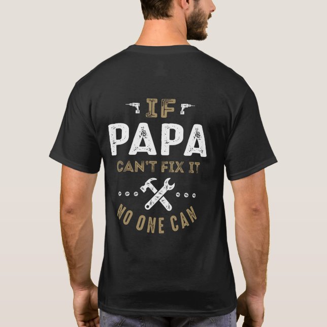 Camiseta Papá Consegue Corrigi-Lo (Verso)