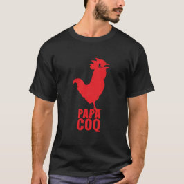 Camiseta papa coq