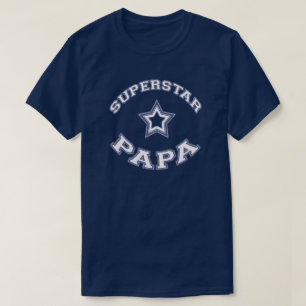 Camiseta Papá da estrela mundial
