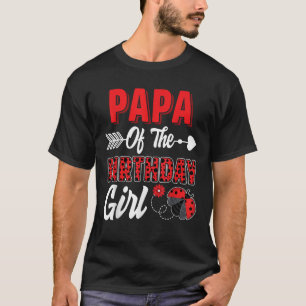 Camiseta Papá Da Família Ladybug Ladybug B