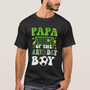 Camiseta Papá Da Festa Da Família Aniversário