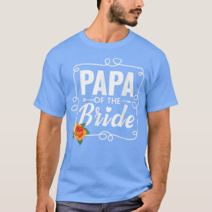 Camiseta Papá da Noiva para um pai