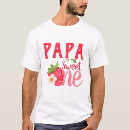 Camiseta Papá De Um Festa De primeiro aniversario De Morang