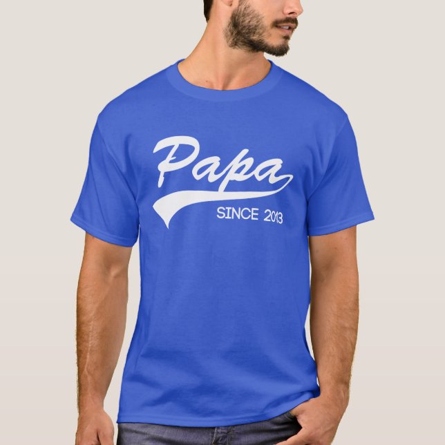 Camiseta papá desde 2013 (Frente)