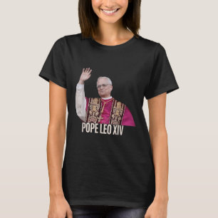 Camiseta Papa deus abençoe Leo Xiv 26º Papa