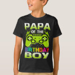 Camiseta PAPA Do Birthday Boy Matching Video Gamer Birt<br><div class="desc">Jogo de Aniversário,  Jogador de Aniversário,  Jogo de Vídeo de Aniversário,  Jogo de Aniversário,  Jogo de Aniversário,  Jogo de Rapazes de Aniversário,  Jogo de Correspondência Familiar,  PAPA Do Aniversário Garoto Correspondente A Vídeo Jogador de Aniversário T-Shirt</div>