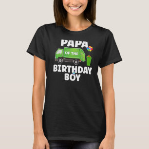 Camiseta Papá Do Lixo Do Reciclagem De Aniversário Pensou Q