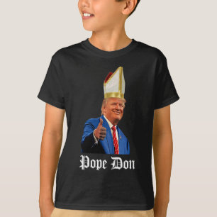Camiseta Papa Don - Donald Trump Novo Papa Católico