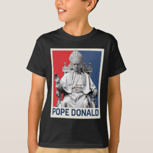 Camiseta Papa Donald Pope Trump Pope Donald Trump Político
