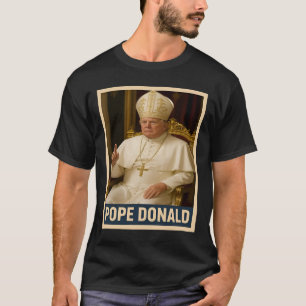 Camiseta Papa Donald Pope Trump Pope Donald Trump Político