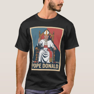Camiseta Papa Donald Pope Trump Pope Donald Trump Político