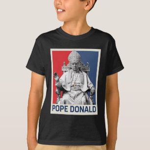 Camiseta Papa Donald Pope Trump Pope Donald Trump Político