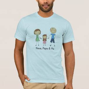 Camiseta Papá e mim de Nana t-shirt