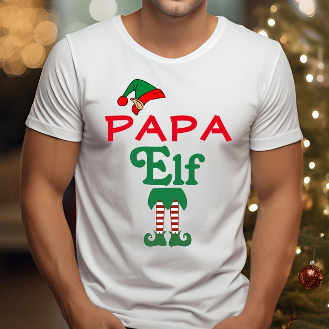 Camiseta Papa Elf (Criador carregado)
