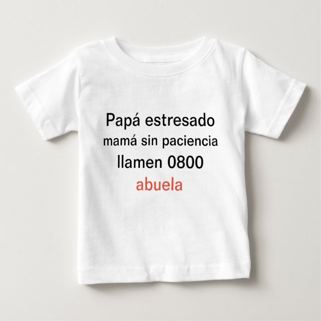 Camiseta papá estresado (Frente)