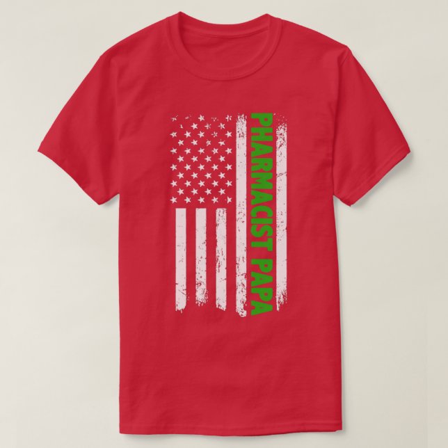 Camiseta Papa farmacêutico (Frente do Design)