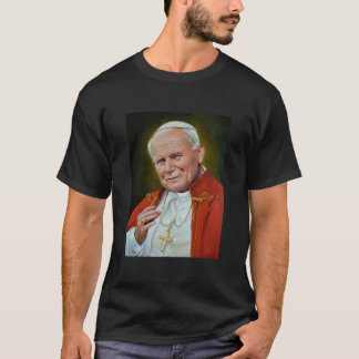 Camiseta Papa João II, Rua. João Paulo II Retrato, Religios