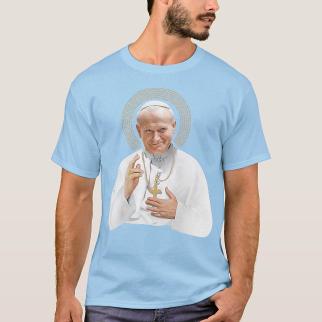 Camiseta Papa João Paulo II (Frente)