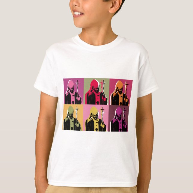 Camiseta Papa João Paulo II (Frente)