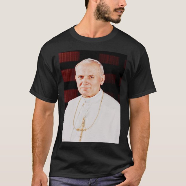 Camiseta Papa João Paulo II (Frente)