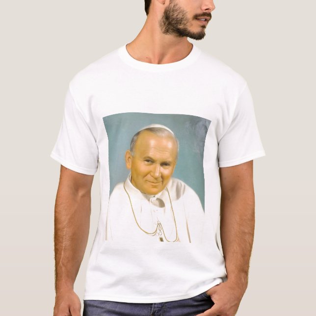 Camiseta Papa João Paulo II e (Frente)