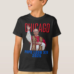 Camiseta Papa Leão Xiv 2025 - Primeiro Papa Americano de Ch
