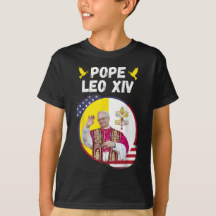 Camiseta Papa Leão Xiv, Habemus Papam, Católico