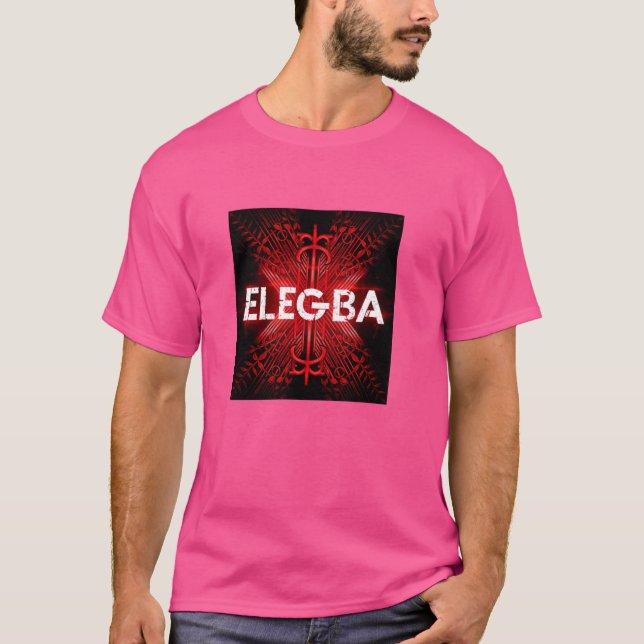 Camiseta Papa Legba Elegba - Deus Eleggua Das Estradas Cruz (Frente)