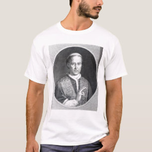 Camiseta Papa Leo XII, gravado por Raffaele Persichini