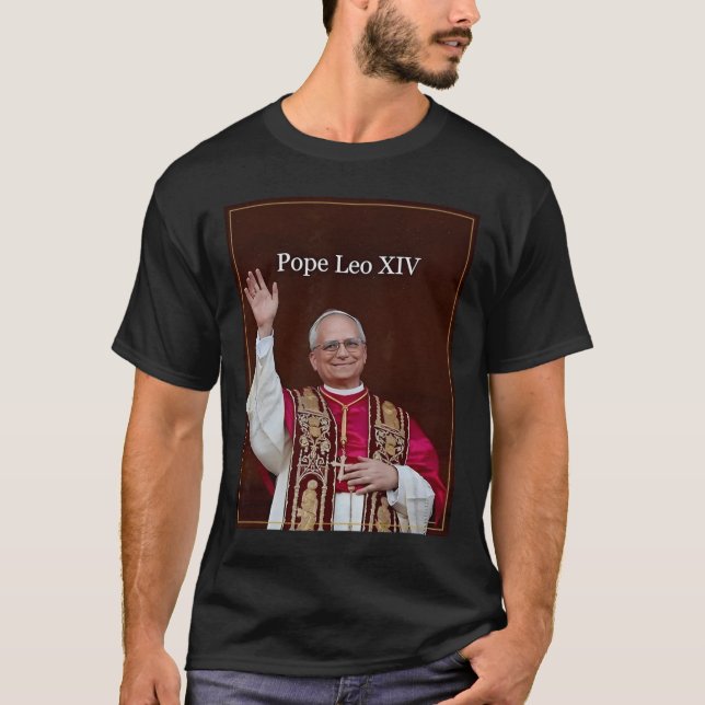 Camiseta Papa Leo Xiv (Frente)